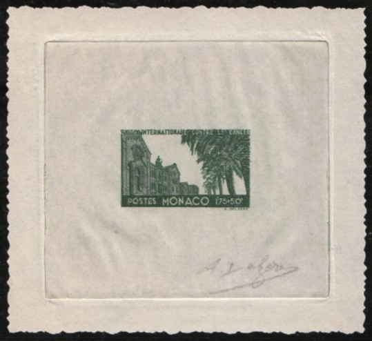 Monaco_1938_Yvert_168-Scott_B25_green