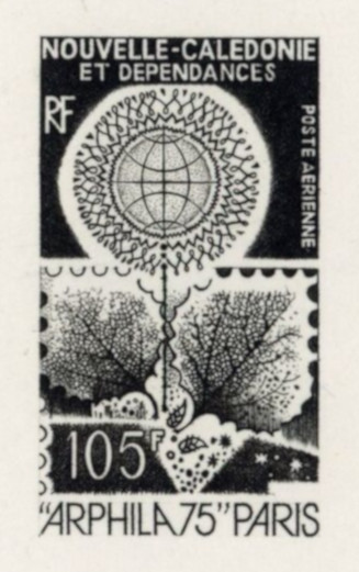 N_Caledonia_1975_Yvert_PA166-Scott_C126_black_d_detail