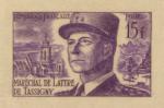 France_1952_Yvert_920b-Scott_675b_unadopted_Marechal_de_Lattre_Type_II_violet_1502_Lx_d_ATP_detail_a
