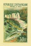 Central_Africa_1963_Yvert_30-Scott_28_hand_multicolor_on_green_detail