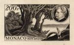 Monaco_1955_Yvert_PA59a-Scott_C40_unadopted_Scweitzer_sepia_g_AP_detail