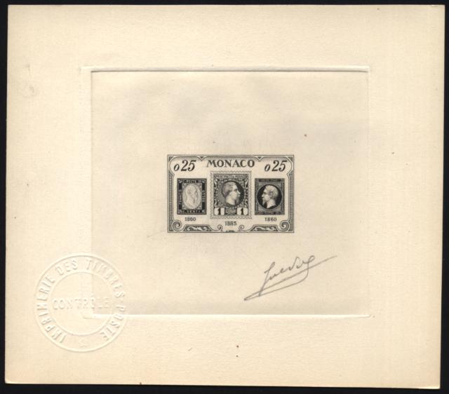 Monaco_1960_Yvert_525a-Scott_461_unadopted_Timbre_monegasque_black_e_AP