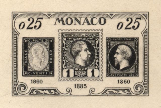 Monaco_1960_Yvert_525a-Scott_461_unadopted_Timbre_monegasque_etat_black_ba_AP_detail
