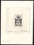 Monaco_1954_Yvert_411a-Scott_318_unissued_in_TD_armoirie_2eme_etat_black_d_AP