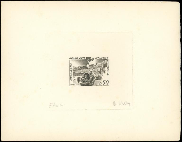 Monaco_1963_Yvert_609-Scott_538_etat_black