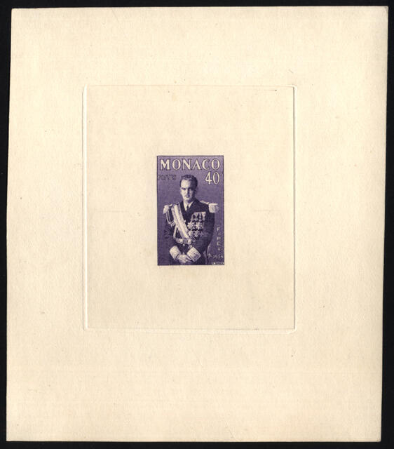 Monaco_1956_Yvert_450a-Scott_360_unadopted_Rainier_III_violet_d_AP