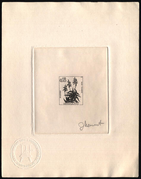 Monaco_1964_Yvert_541A-Scott_584_unadopted_aloe_black_c_AP