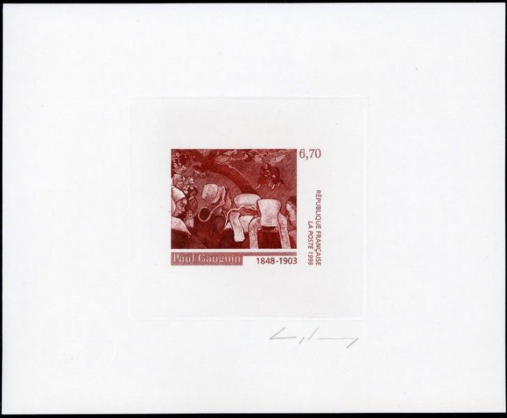 France_1998_Yvert_3207-Scott_red-brown_in_TD