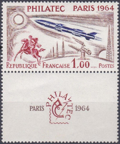 France_1964_Yvert_1422-Scott_1100_b