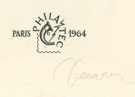France_1964_Yvert_1422-Scott_1100_etat_black_c_detail_b