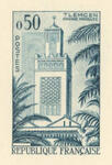France_1960_Yvert_1238-Scott_946_blue_c_detail