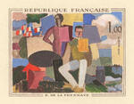 France_1961_Yvert_1322-Scott_1018_positive_hand_multicolor_ba_detail