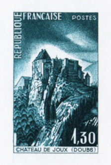 France_1965_Yvert_1441-Scott_1132_blue-green_a_detail