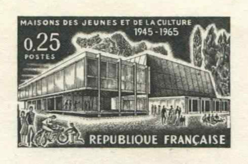 France_1965_Yvert_1448-Scott_1119_etat_black_a_detail