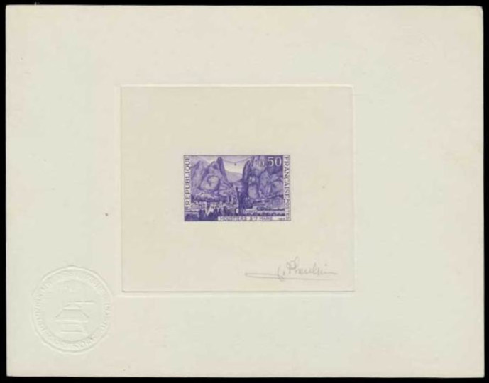 France_1965_Yvert_1436-Scott_1127_violet