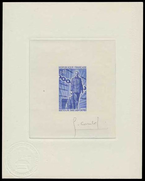 France_1965_Yvert_1447-Scott_1118_blue