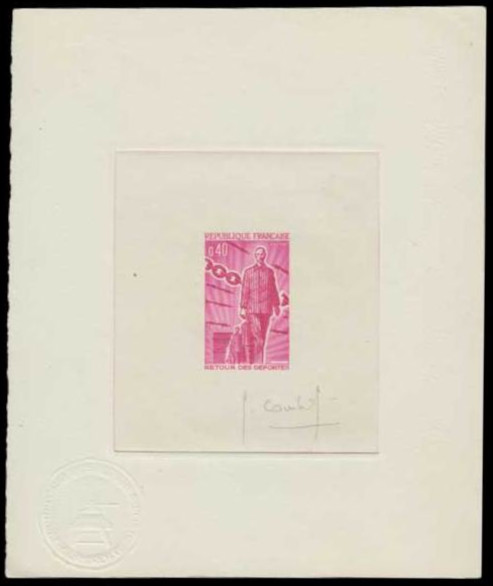 France_1965_Yvert_1447-Scott_1118_lilac-red_b