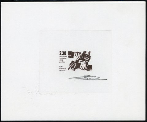 France_1982_Yvert_2204-Scott_1824_positive_dark-brown_ab