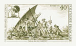 Polinesia_1992_Yvert_419-Scott_603_sepia_a_detail