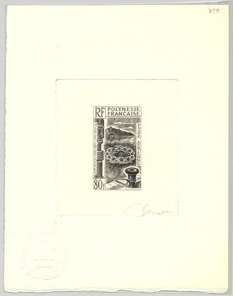 Polinesia_1965_Yvert_PA15-Scott_C38_black_f