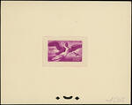 France_1947_Yvert_PA18b-Scott_C20_unadopted_100f_Egine_lilac_1505_CP