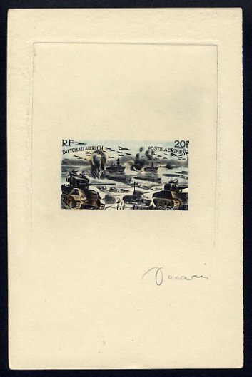 Fr_Equat_Africa_1946_Yvert_PA47-Scott_C29_etat_hand_multicolor_b