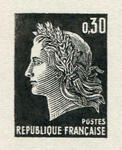 France_1969_Yvert_1611-Scott_1231c_etat_black_typo_f_detail