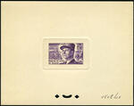 France_1952_Yvert_920b-Scott_675b_unadopted_Marechal_de_Lattre_Type_II_violet_1502_Lx_a_CP