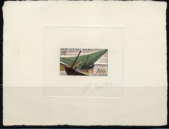 Fr_Equat_Africa_1955_Yvert_PA59-Scott_C40_hand_multicolor