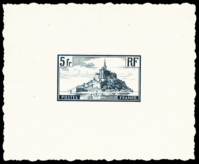 France_1929_Yvert_260-Scott_250_1er_etat_blue_ac