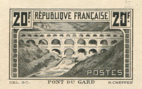 France_1929_Yvert_262-Scott_254_black_ka_detail