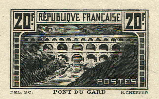 France_1929_Yvert_262-Scott_254_black_l_detail
