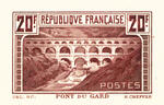 France_1929_Yvert_262-Scott_254_brown-red_detail