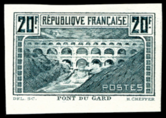 France_1929_Yvert_262-Scott_253_green-grey_g