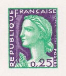 France_1960_Yvert_1263-Scott_968_tete_green_332_Lc_fond_violet_533_Lx_typo_c_detail_a