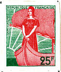 France_1959_Yvert_1216-Scott_927_4_Q_green_+_red_typo_detail