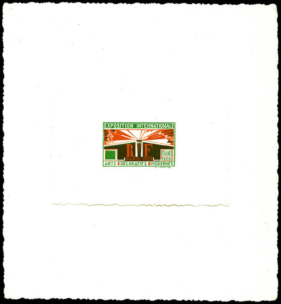 France_1925_Yvert_210-Scott_220_etat_dark-orange_+_green_typo
