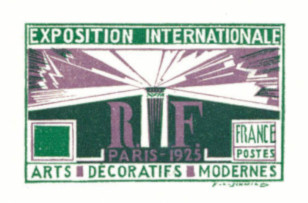 France_1925_Yvert_210-Scott_220_etat_violet_+_dark-green_typo_detail