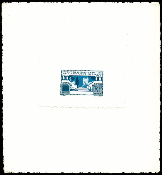France_1925_Yvert_213-Scott_223_2eme_etat_blue_+_dark-blue_typo