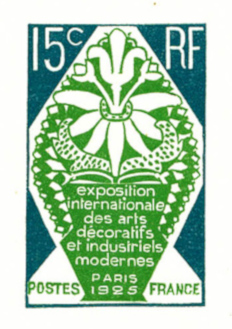 France_1925_Yvert_211-Scott_221_green_+_dark-green_typo_detail