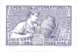 France_1924_Yvert_212a-Scott_222_unissued_in_TD_Arts_decoratifs_violet_a_AP_detail