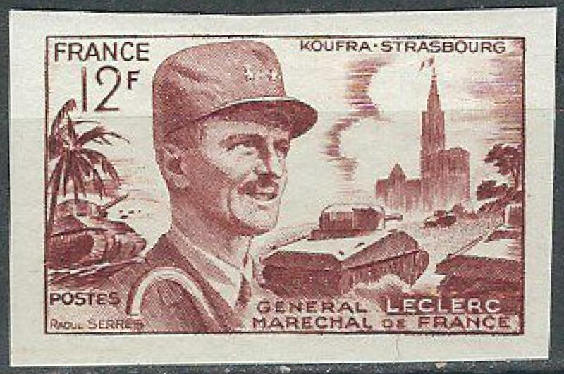 France_1954_Yvert_984-Scott_692A_brown_b