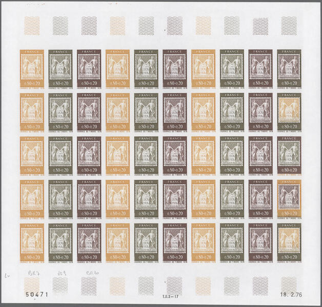 France_1976_Yvert_1870-Scott_B489_full_sheet_c