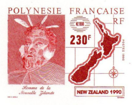 Polinesia_1990_Yvert_BF17-Scott_red_detail