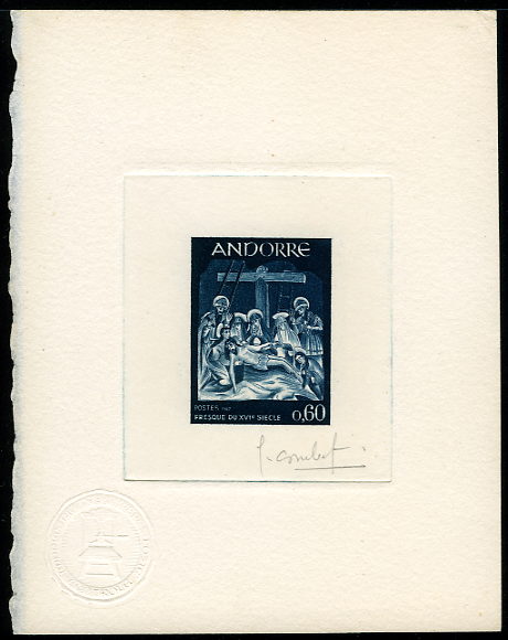 Andorra_1967_Yvert_186-Scott_180_dark-blue_a