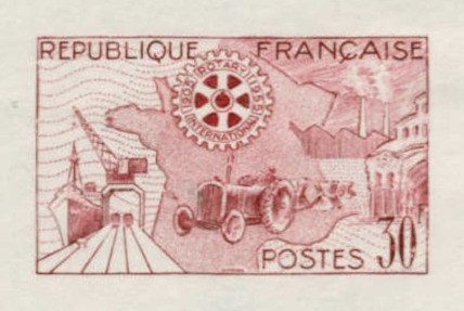 France_1955_Yvert_1009a-Scott_741_unadopted_Rotary_red_1417_Lx_ac_ATP_detail