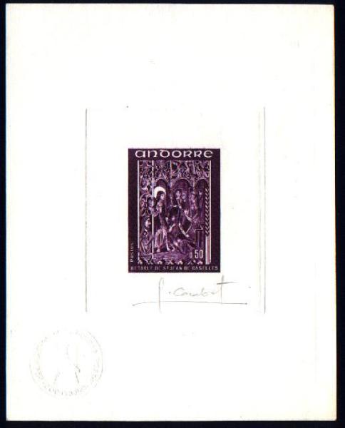 Andorra_1972_Yvert_222-Scott_215_violet_aa