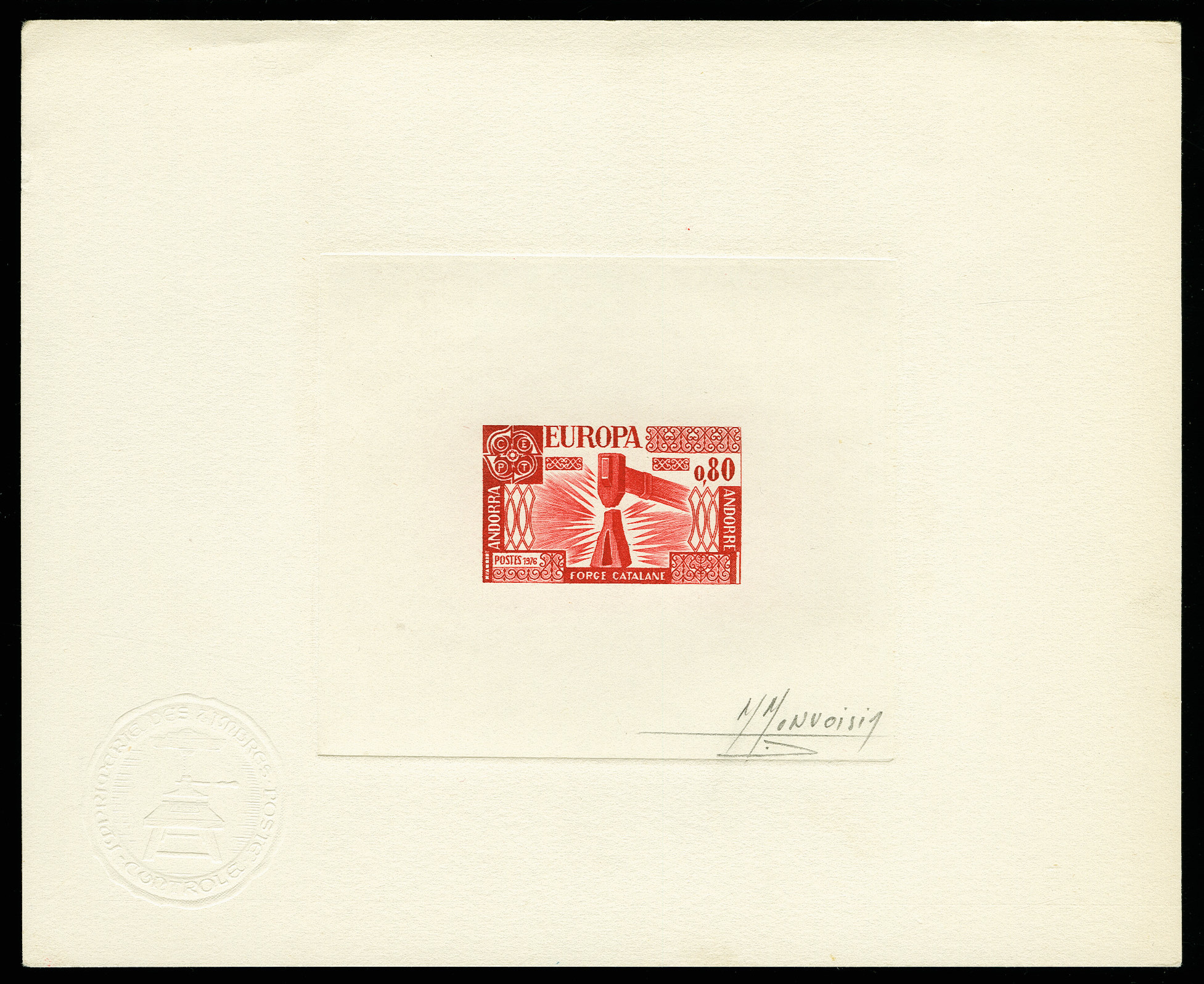 Andorra_1976_Yvert_253-Scott_246_red_b