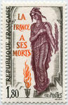 France_1985_Yvert_2389-Scott_1988_La_France_a_ ses_morts_IS