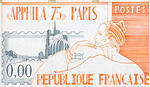 France_1975_Yvert_1830ag-Scott_1425_unadopted_Arphila_75_MAQ
